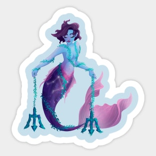 Libra Mermaid Sticker